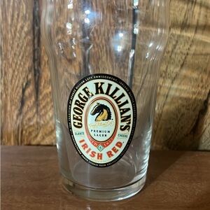 George Killians Irish Red beer glass!